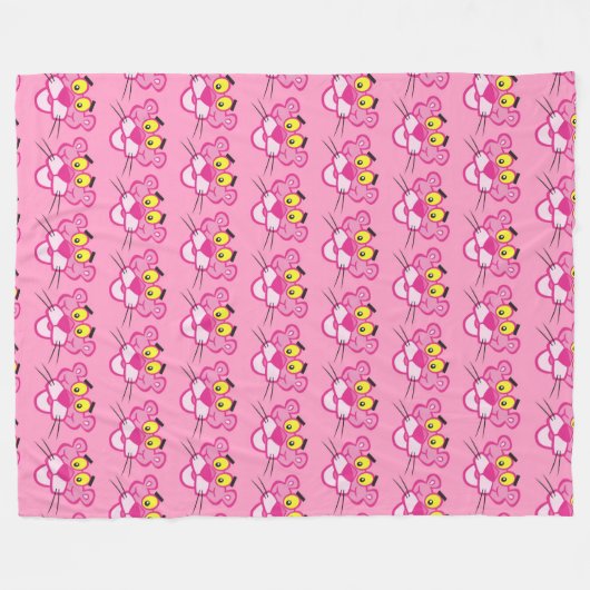 Pink Panther Fleece Blanket (Voorkant (Horizontaal))