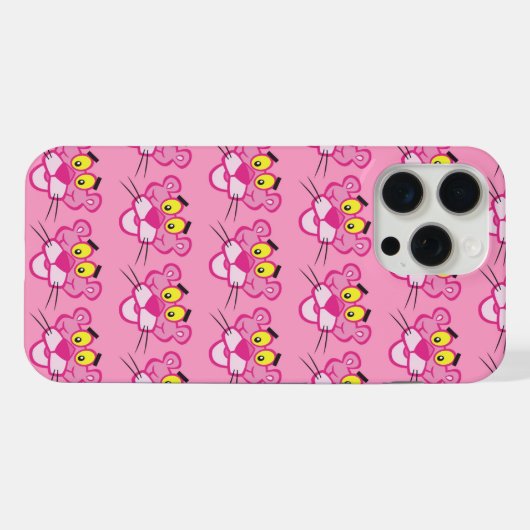 Pink Panther iPhone Case iPhone Hoesje (Achterkant horizontaal)