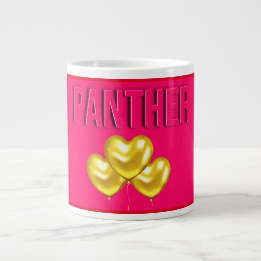 Pink Panther Love Grote Koffiekop (Voorkant)