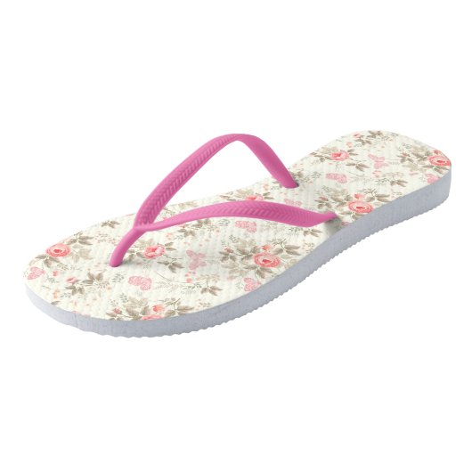 Pink Paradise Teenslippers (Schuin)