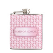 Pink Parly Maid of Honor Wedding Flask Heupfles (Voorkant)