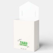 Pink Party Ballon Animal 3rd Verjaardagsfeest Bedankdoosjes (Geopend)