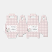 Pink Pastel Little Boo Ghost Baby Shower Gable Bedankdoosjes (Uitgevouwen)