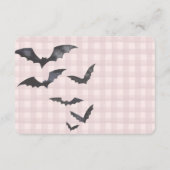 Pink Pastel Little Boo Ghost Books for Baby Insert Informatiekaartje (Achterkant)