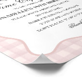 Pink Pastel Little Boo Ghost Time Capsule Game Poster (Hoek)