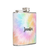 Pink Pastel Tie Dye Girly Chic                     Heupfles (Rechts)