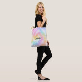 Pink Pastel Tie Dye Girly Chic                     Tote Bag (Op model)
