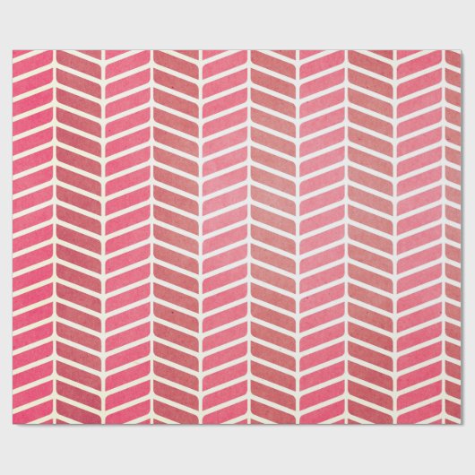 Pink Patterned Wrapping Paper Cadeaupapier (Vlak)
