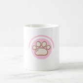 Pink Paw Mug Koffiemok (Center)
