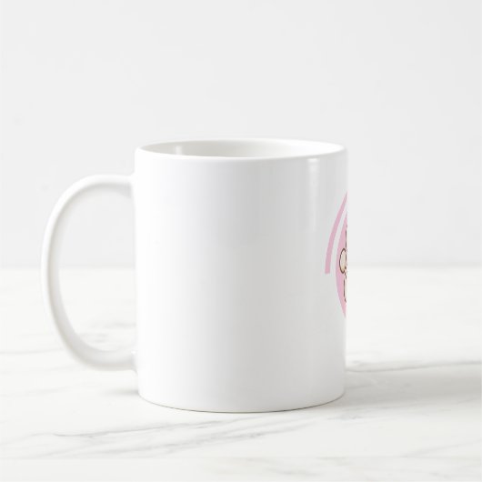 Pink Paw Mug Koffiemok (Links)