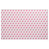 Pink Paw Print Patroon Stof (Fat Quarter)