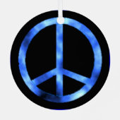 Pink Peace Ornament (Achterkant)