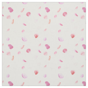 Pink Peach Roos Petals Stof