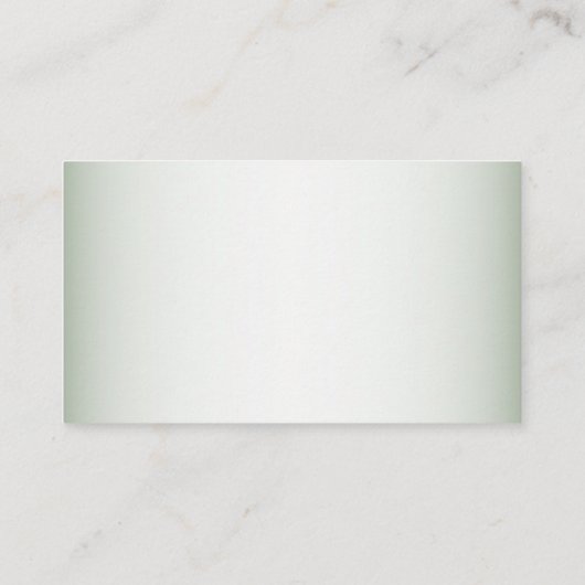 Pink Peach Roses Rustic Green Geometric Detail Informatiekaartje (Achterkant)