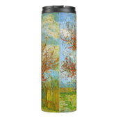 Pink Peach Tree in Blossom by Vincent van Gogh Thermosbeker (Achterkant)