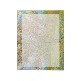 Pink Peach Tree in Blossom Reminiscence of Mauve Notitieblok