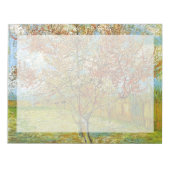 Pink Peach Tree in Blossom Reminiscence of Mauve Notitieblok (Voorkant)