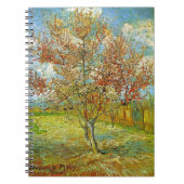 Pink Peach Tree in Blossom Reminiscence of Mauve Notitieboek (Voorkant)