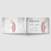 Pink Peacock Weddenschap Gastenboek (Volledig)