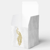 Pink Peacock Wedding for Box Bedankdoosjes (Geopend)