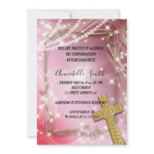  Pink Pearl Cross BEVESTIGING