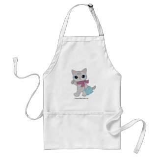 Pink Pearl Purrmaid Standaard Schort