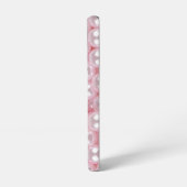 Pink Pearls  Samsung Galaxy Hoesje (Linkerkant)