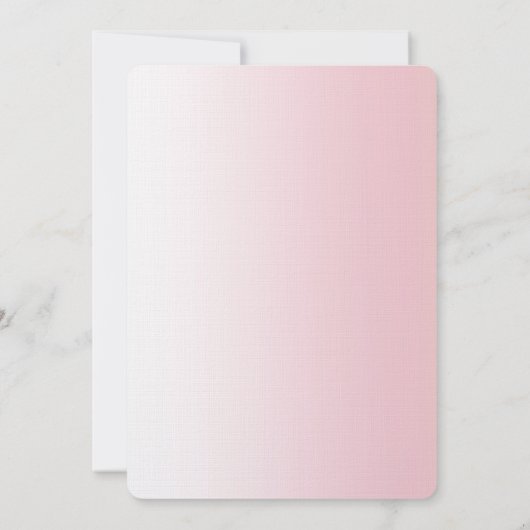 Pink Pearls-Vrijgezellenfeest Kaart (Achterkant)