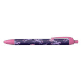 Pink Pegasus Moon Zwarte Inkt Pen (Bovenkant)