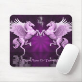 Pink Pegasus Reflectie Muismat (Met muis)