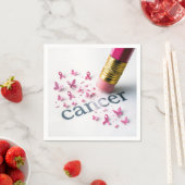 Pink Pencil Erasing Cancer Text  Servet (Insitu)