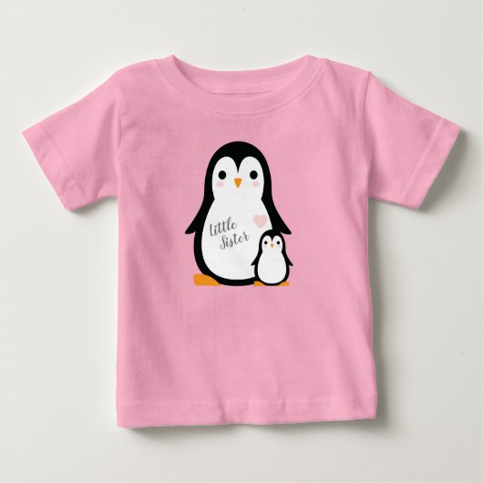 Pink Penguin Baby shower (Voorkant)