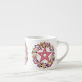 Pink Pentacle Espresso Mok (Rechts)