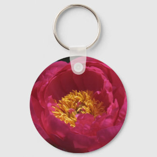 Pink Peonie Sleutelhanger