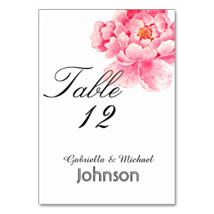 Pink Peonies Floral Kaart