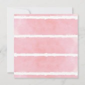 Pink Peonies Floral Moving Announement Kaart (Achterkant)