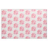 Pink Peonies Floral Stof (Fat Quarter)