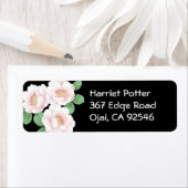 Pink Peonies Japanse Floral Kimono Etiket (Insitu)