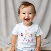 Pink peonies onederful birthday party watercolor