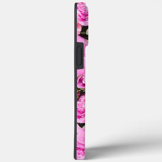 Pink Peonies Pattern Case-Mate iPhone Case (Achterkant / Rechts)