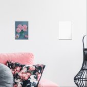 Pink Peonies with Hidden Cat Eyes Muurkunst Sets (Woonkamer)