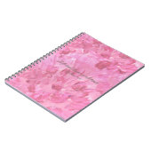 Pink Peony-A Friend Loves Spiral Notebook Notitieboek (Linkerzijde)