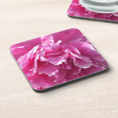 Pink Peony Bier Onderzetter (Linkerzijde)