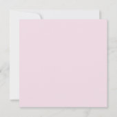 Pink Peony Birthday Folded Greeting Card Kaart (Achterkant)