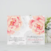 Pink Peony Bivouwprogramma (Staand voorkant)