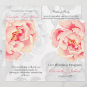 Pink Peony Bivouwprogramma (Voorkant / Achterkant)