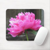 Pink Peony Bloom Muismat (Met muis)