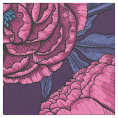 Pink peony bouquet stof (Close Up)