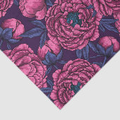Pink peony bouquet tissuepapier (Detail)