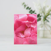 Pink Peony Briefkaart (Staand voorkant)